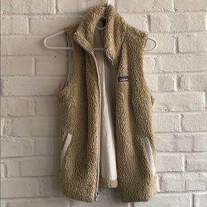 Patagonia Los Gatos furry fleece vest